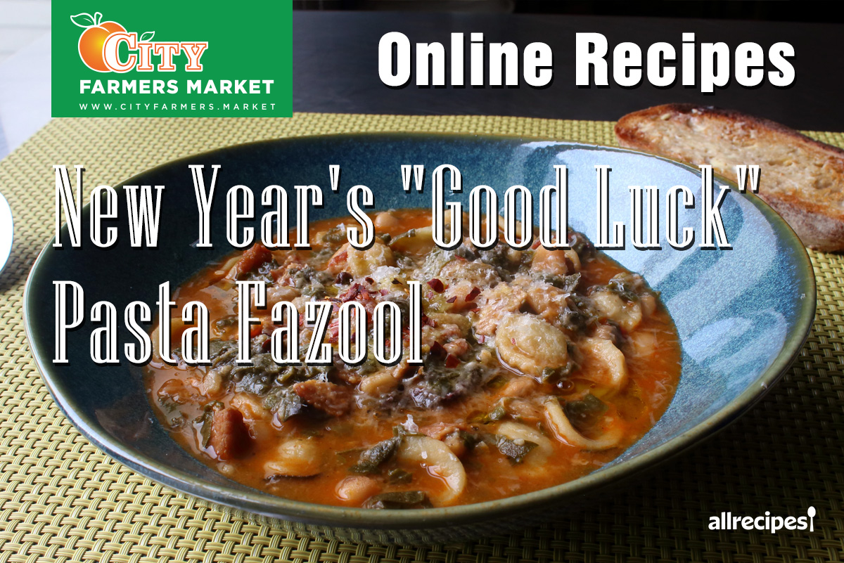 New Year’s “Good Luck” Pasta Fazool