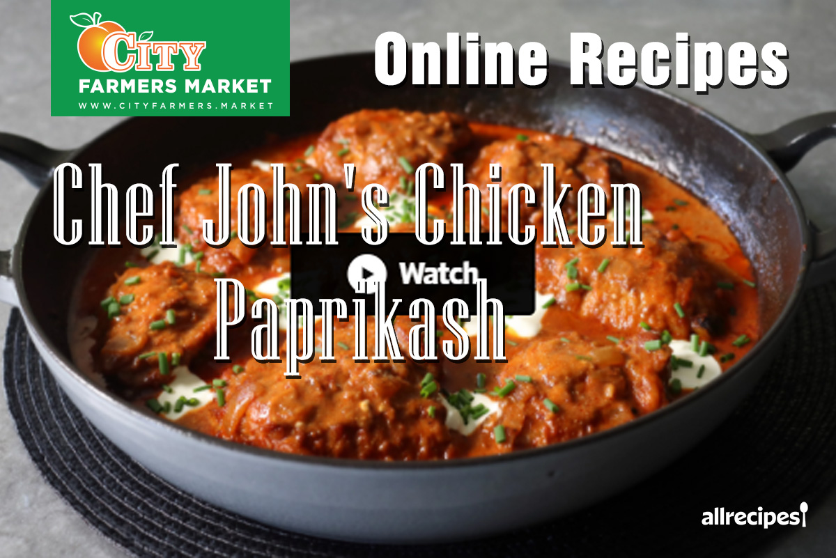 Chef John’s Chicken Paprikash
