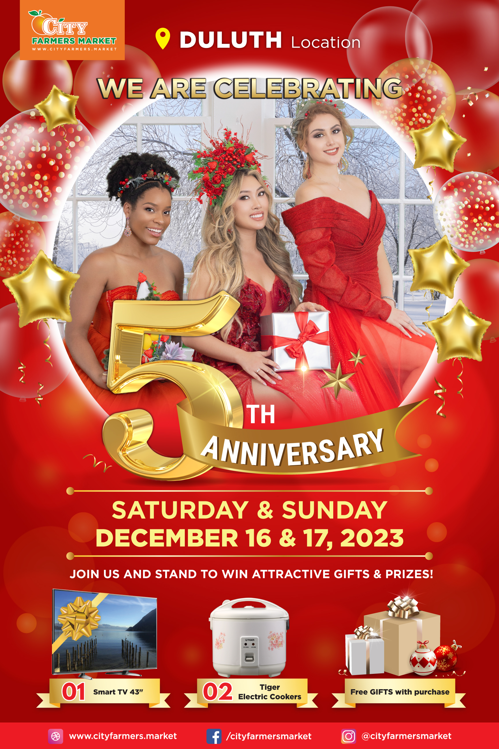 CFM6_5th_Anniversary_24x36_FA CFM6_5th_Anniversary_24x36_FA City Farmer's Market We Are Celebrating 5th Anniversary – ๐๐๐น๐๐๐ต ๐น๐ผ๐ฐ๐ฎ๐๐ถ๐ผ๐ป CFM6 5th Anniversary 24x36 FA