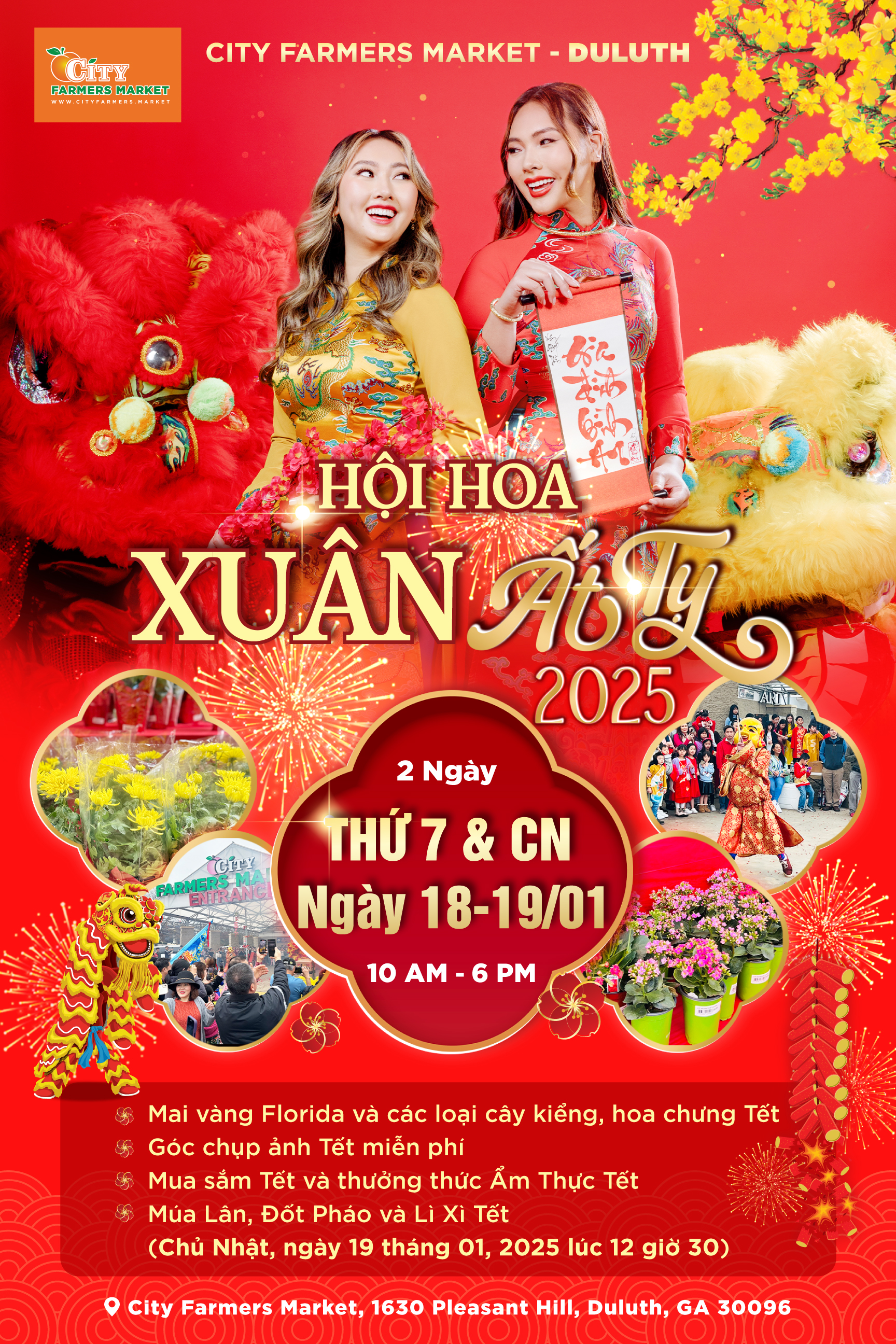 Poster-FlowerMarket-24x36 Poster-FlowerMarket-24x36 City Farmer's Market 🧧✨HỘI HOA XUÂN ẤT TỴ 2025🧧✨ Poster FlowerMarket 24x36