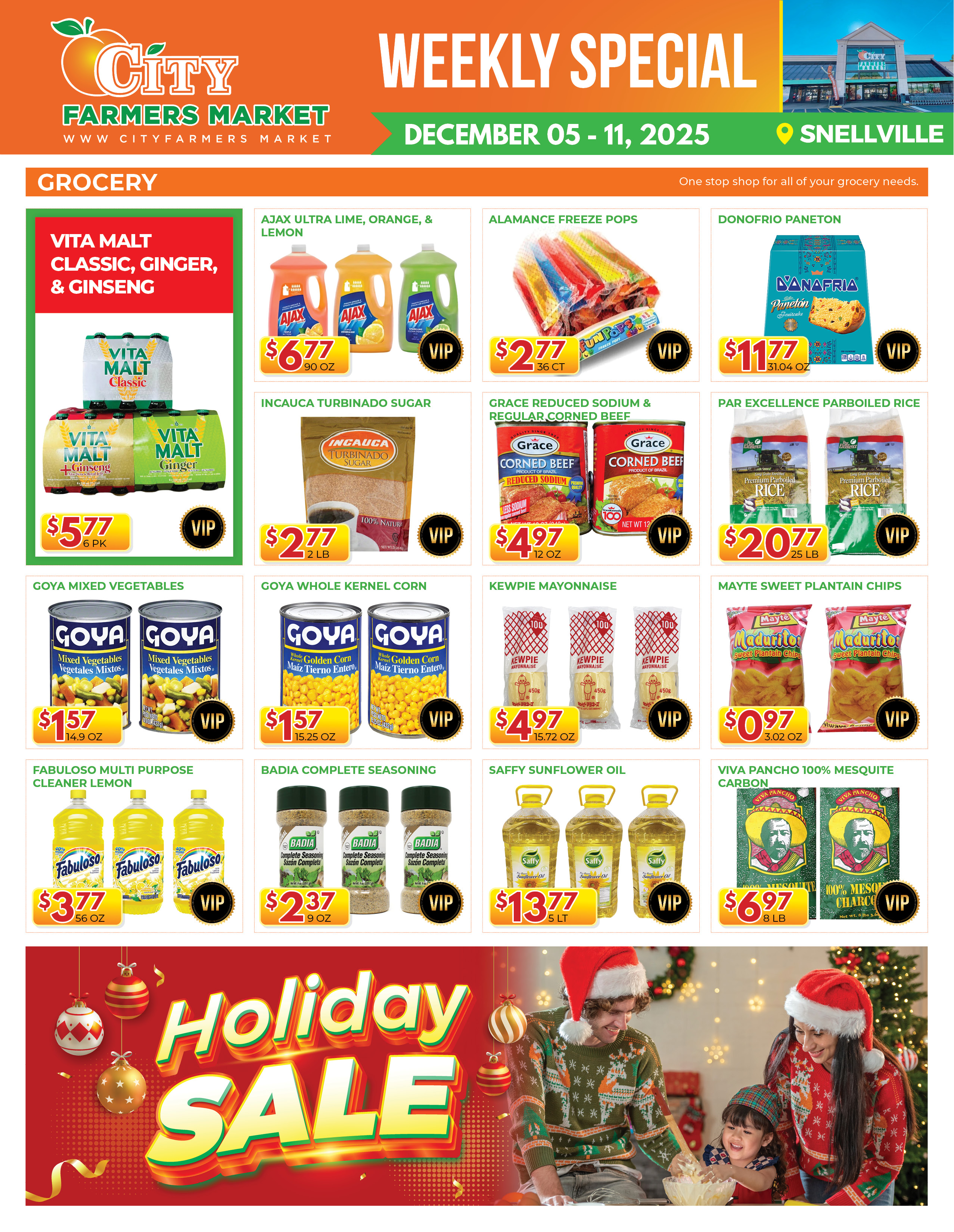 [object object] Weekly Special – CFM#3 @ Snellville CFM 3 Dec 05 11