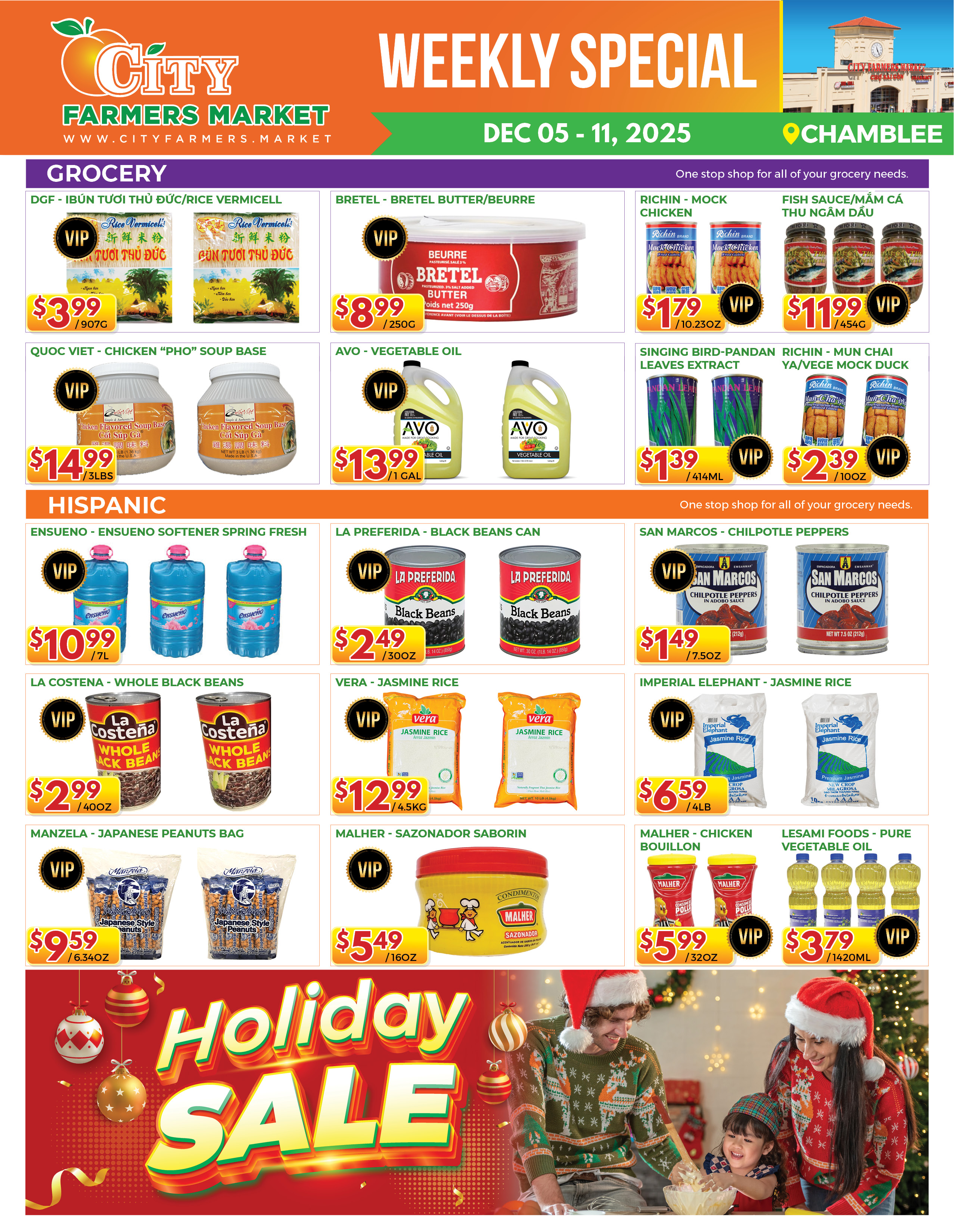 [object object] Weekly Special – CFM#1 @ Chamblee CFM1 Dec 05 11 2025