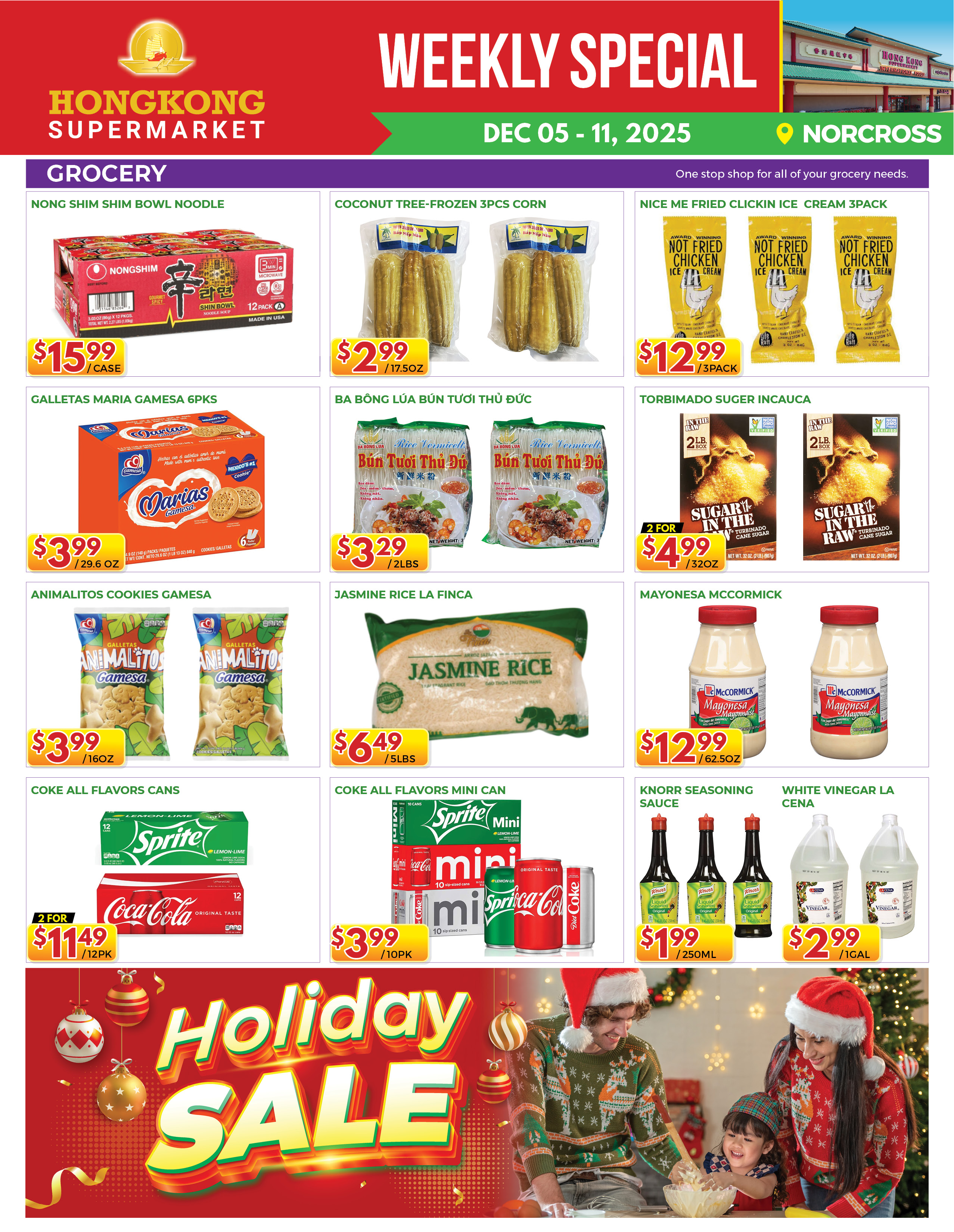 [object object] Weekly Special – #CFM4 @ Norcross CFM4 Dec 05 11 2025