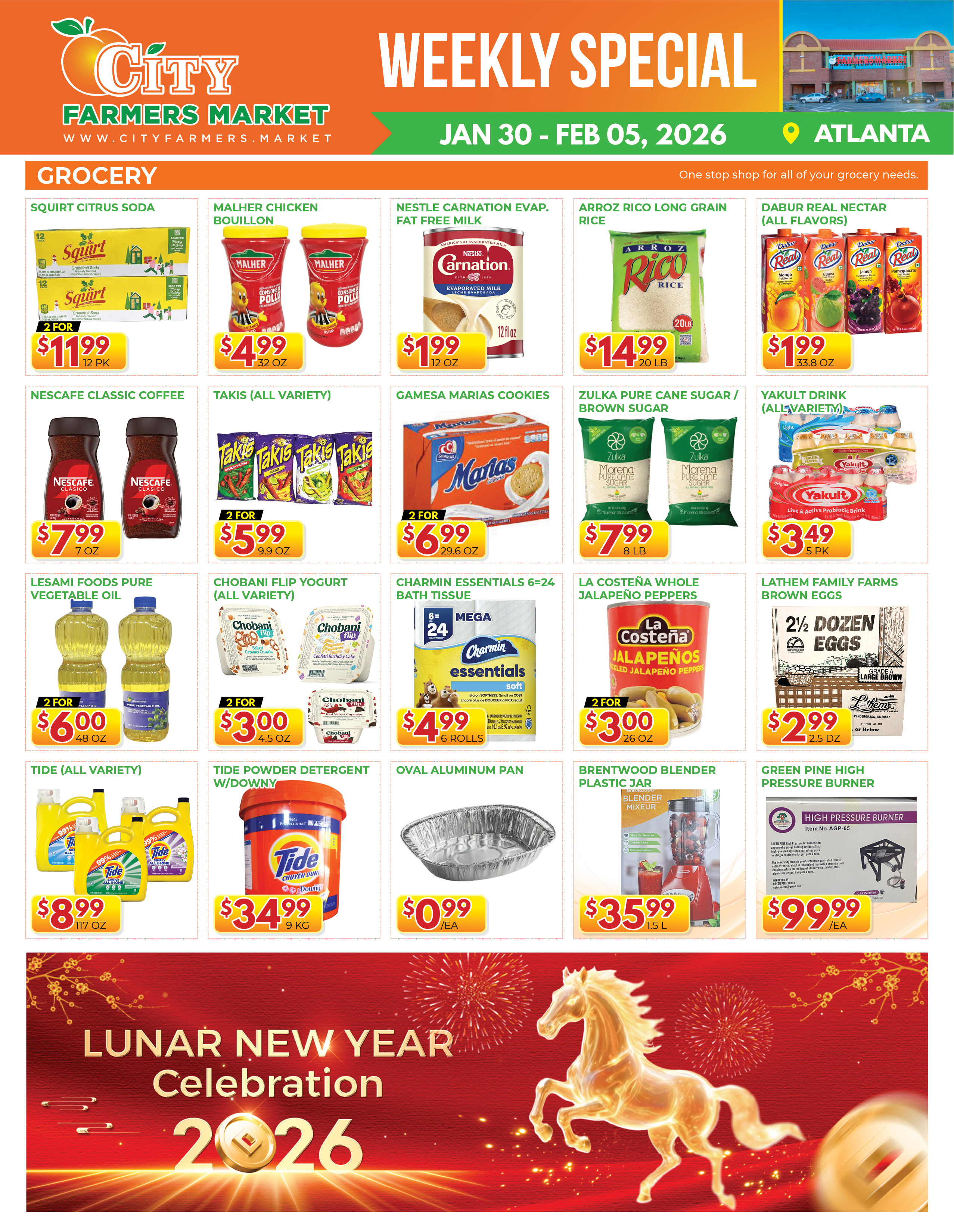 [object object] Weekly Special – CFM#2 @ Atlanta CFM 2 Jan 30 Feb 06