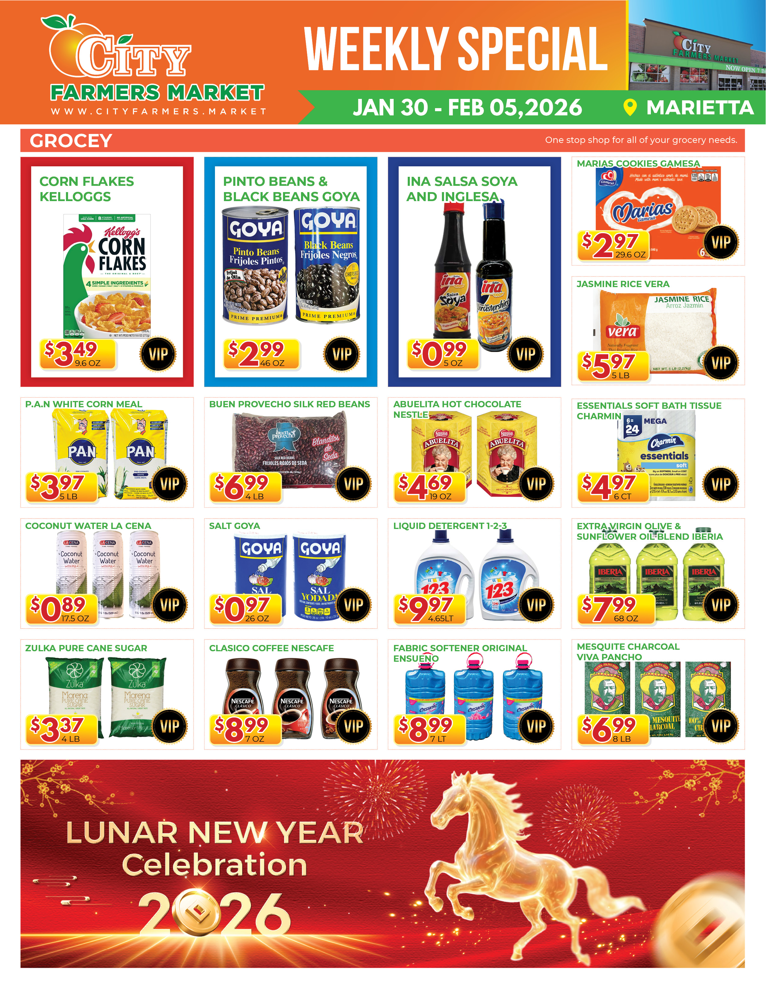 Weekly Special – CFM#5 @ Marietta CFM 5 Jan 30 Feb 06