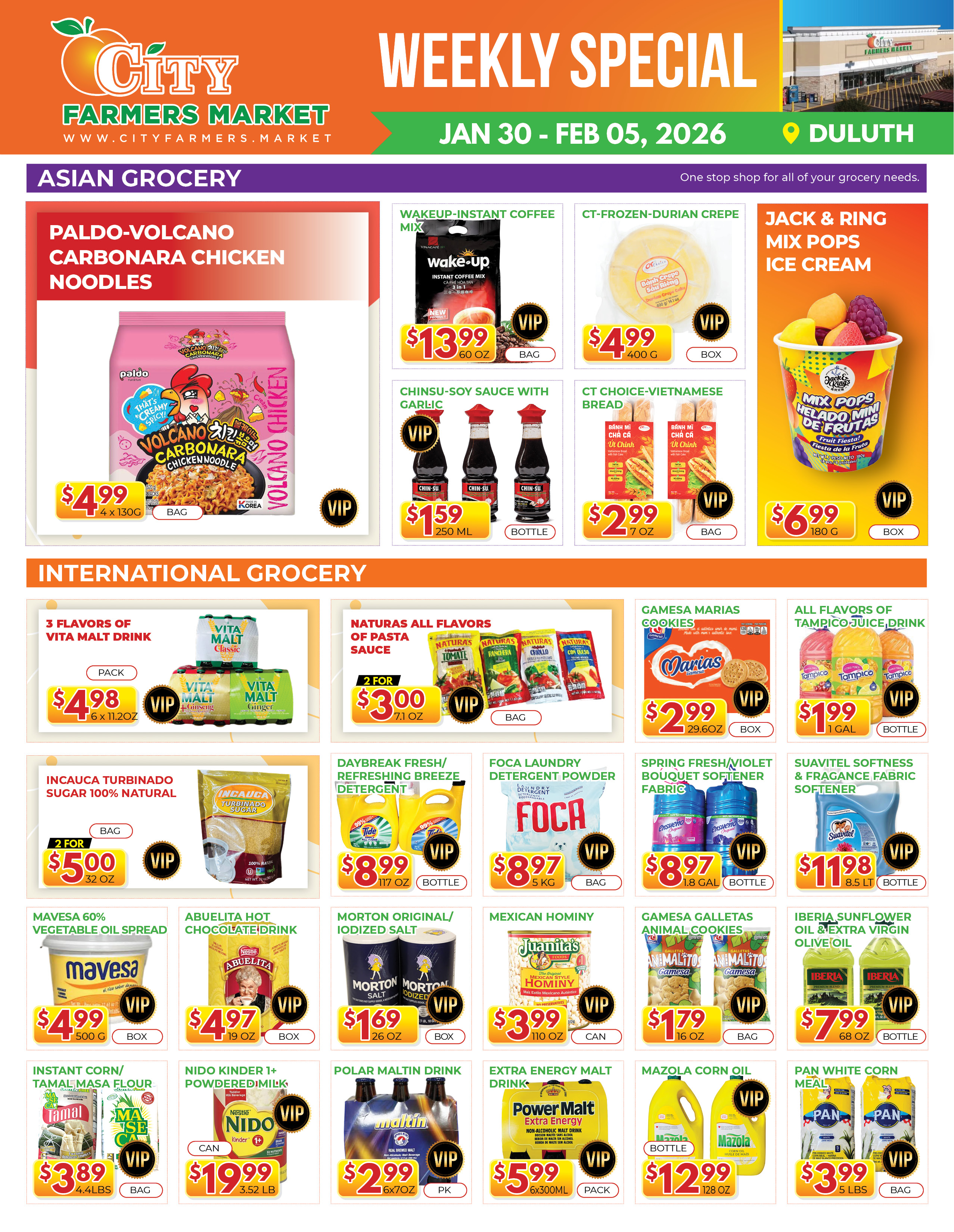 [object object] Weekly Special – CFM#6 @ Duluth CFM 6 Jan 30 Feb 06