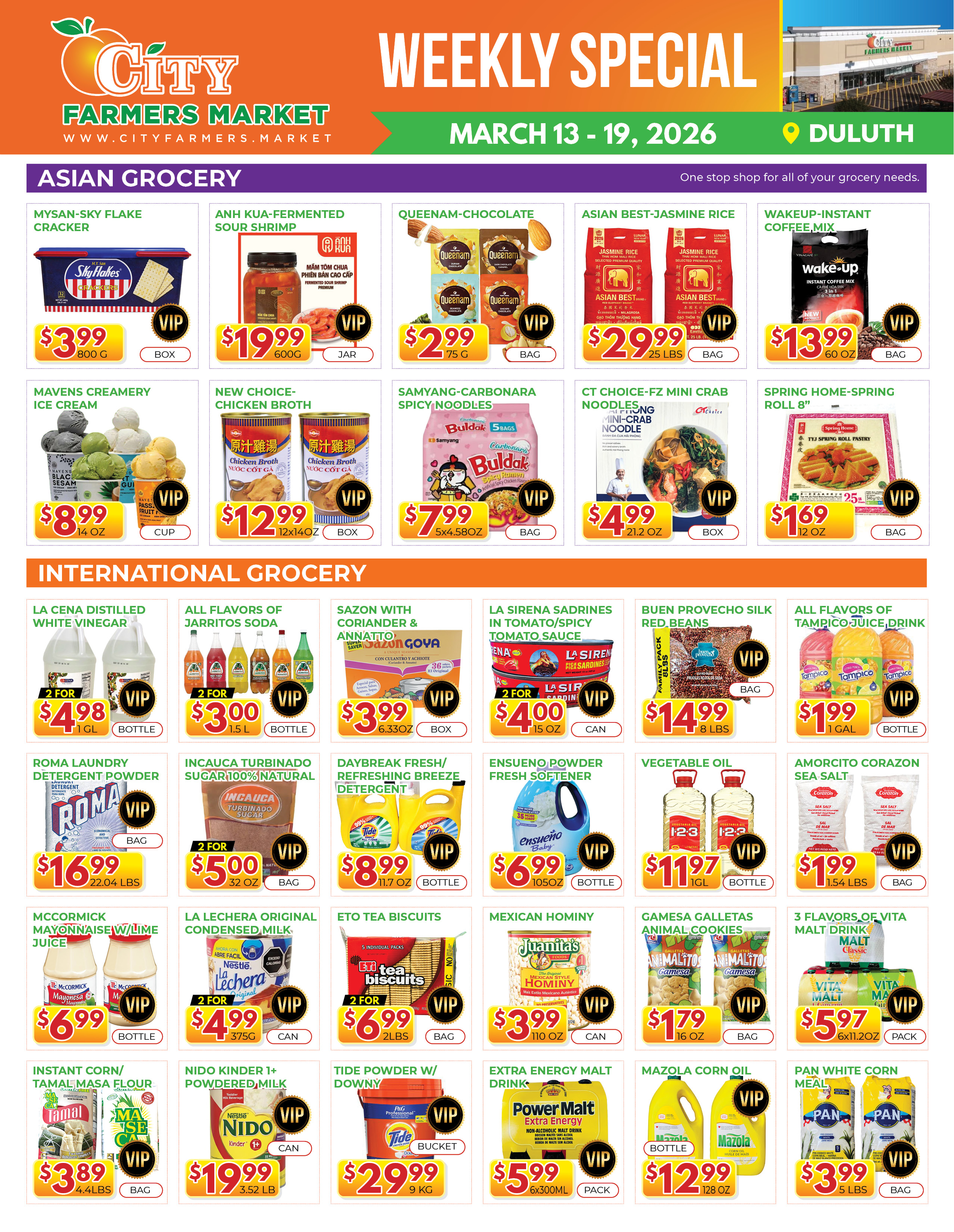 [object object] Weekly Special – CFM#6 @ Duluth CFM 6 Mar 13 19