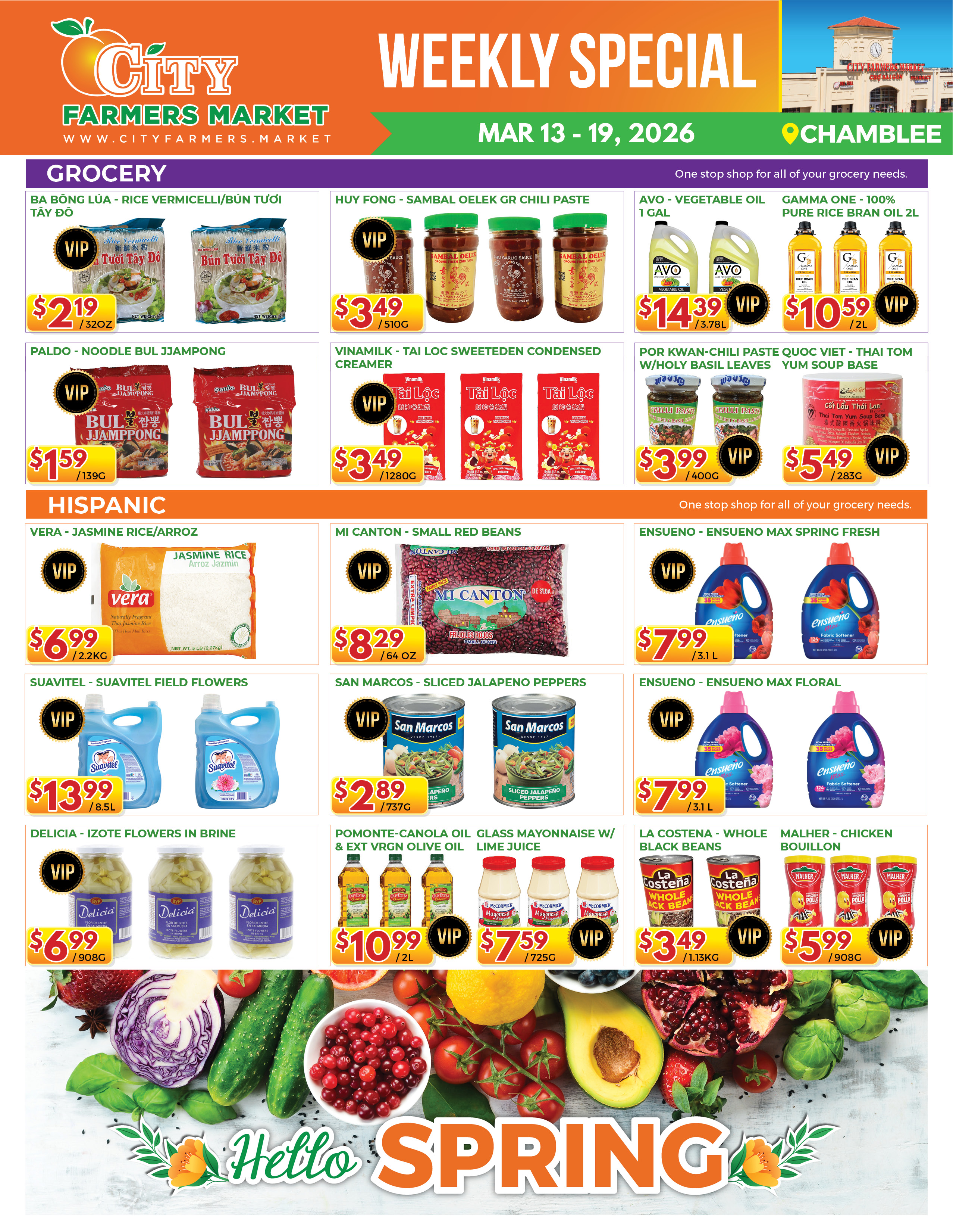 [object object] Weekly Special – CFM#1 @ Chamblee CFM1 Mar 13 19 2026