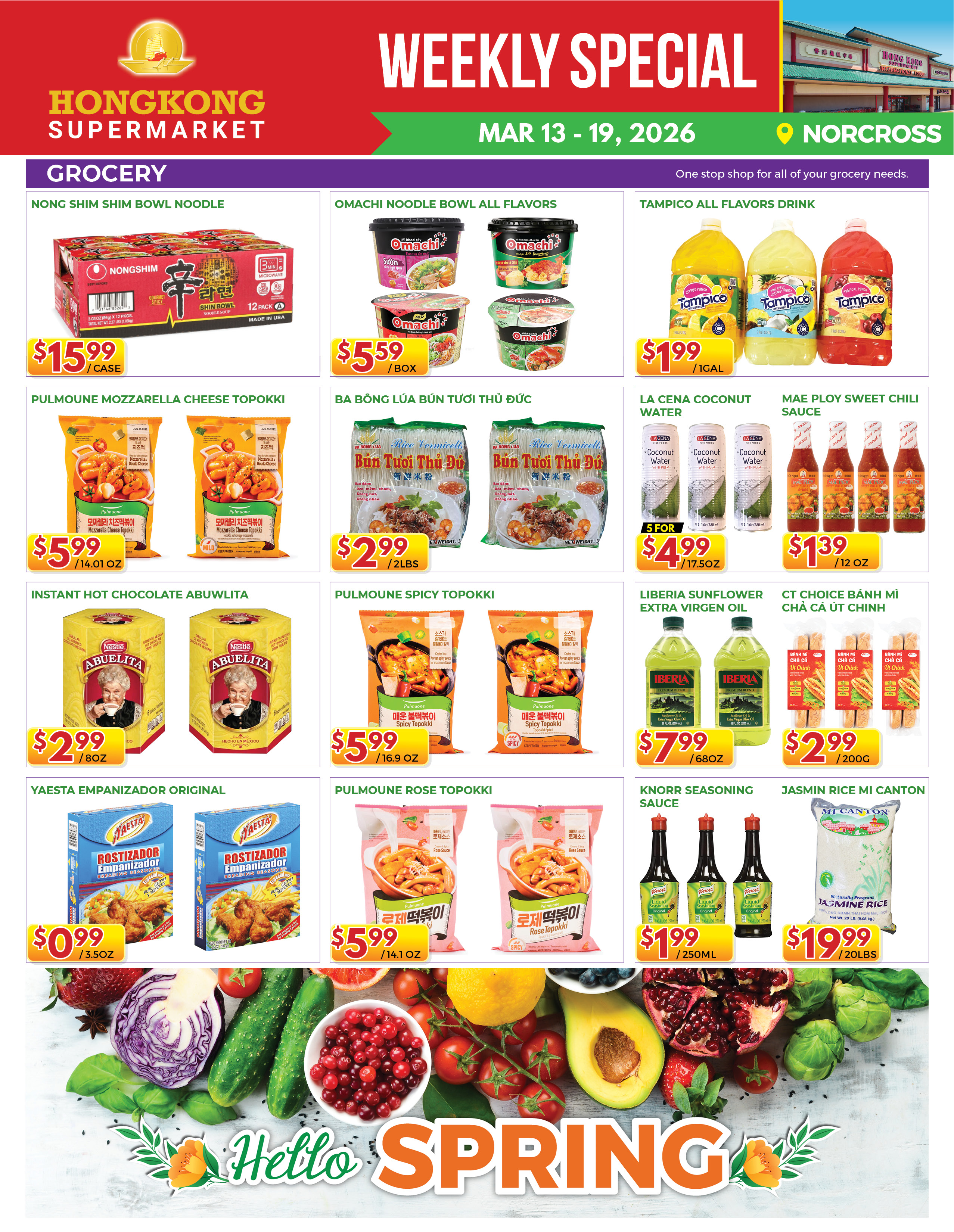 [object object] Weekly Special – #CFM4 @ Norcross CFM4 Mar 13 19 2026